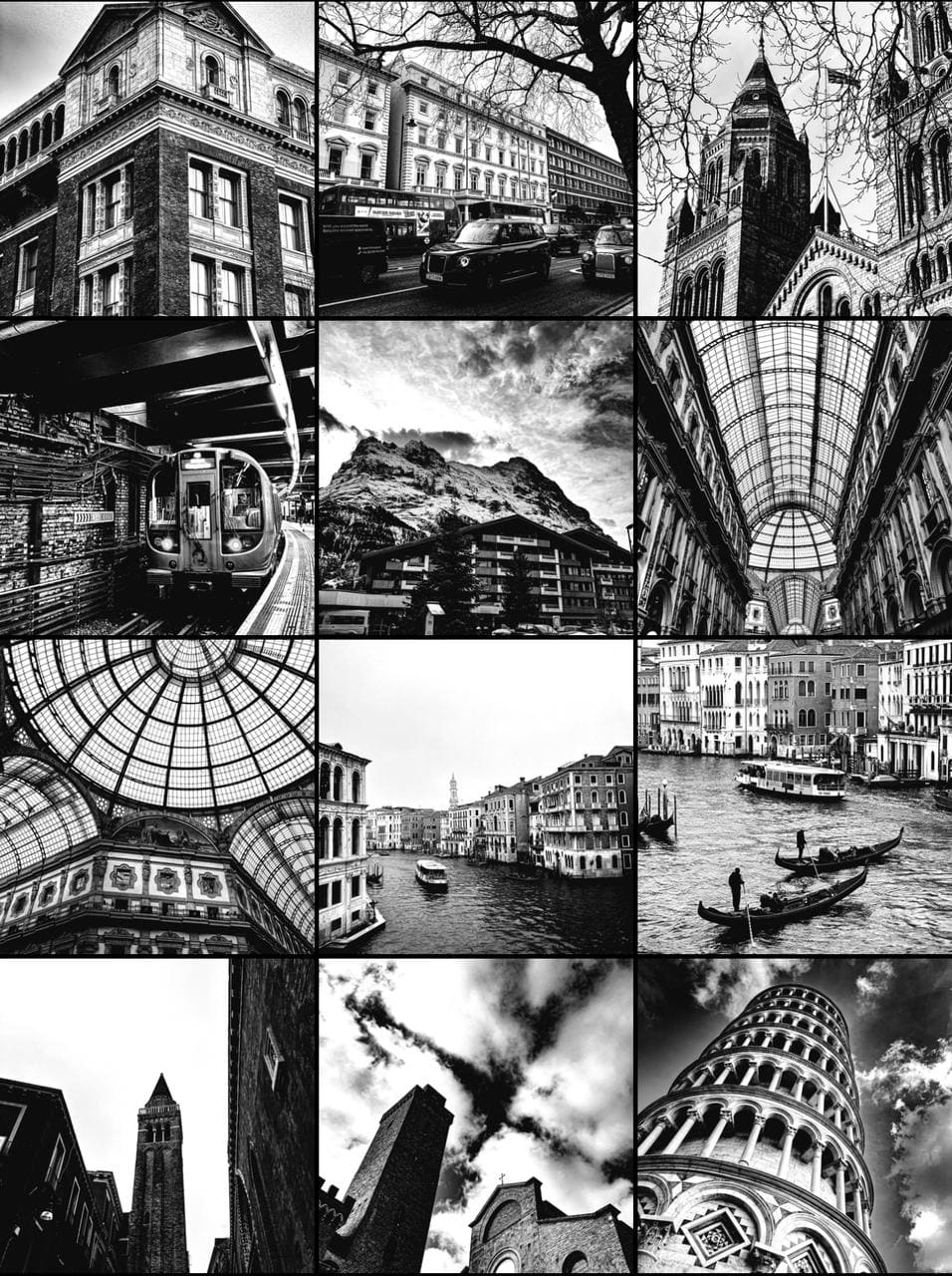 Milão com contraste